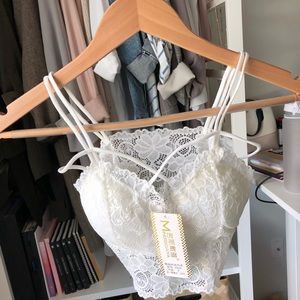 White Lace Bralette
